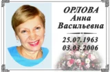 Портрет женщины и надпись в угловой рамке